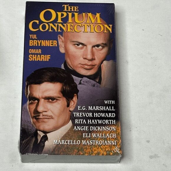 The Opium Connection (VHS 1995, Front Row Video) Brand New Sealed - Picture 1 of 6